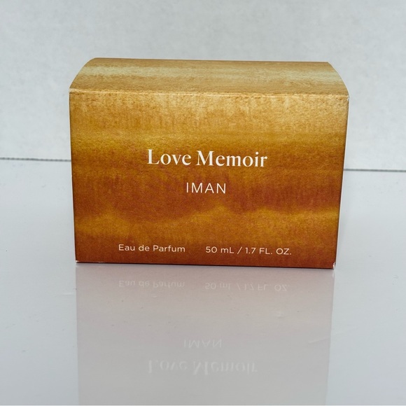 IMAN Love Memoir Eau de Parfum in Gold and Brown - Picture 2 of 4